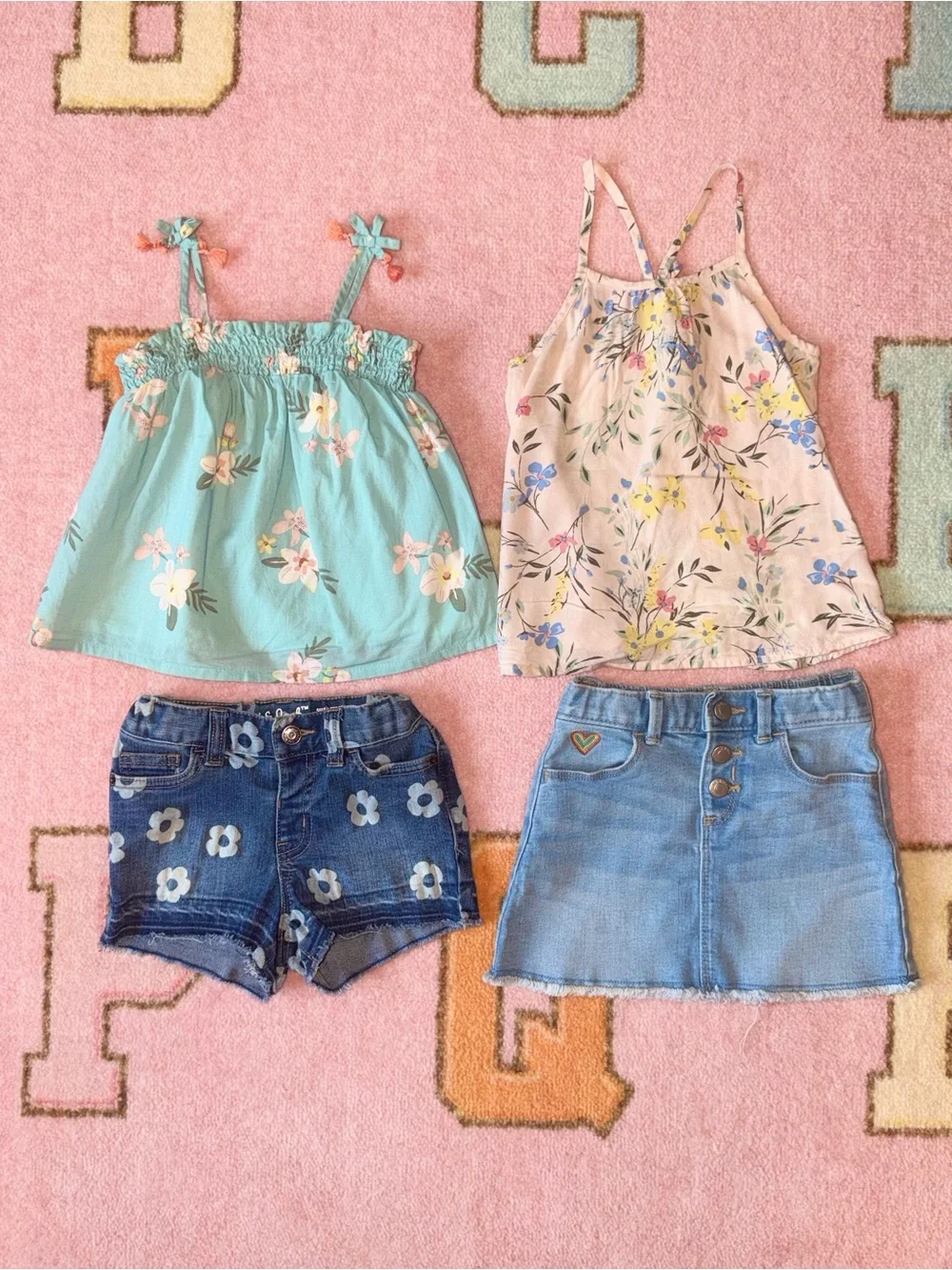 Toddler Girls Clothes Lot Size 2T Dresses Outfits Old Navy H&M Cat & Jack 11pc